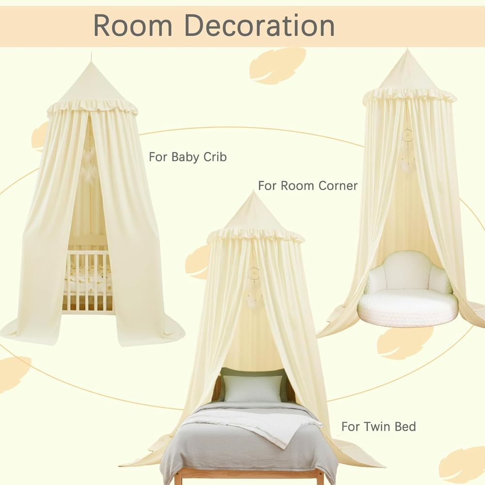 子供用ベッドまたはベビーベッド ツインサイズ ドリームキャッ - Baby Nursery Curtains のレビューと価格
