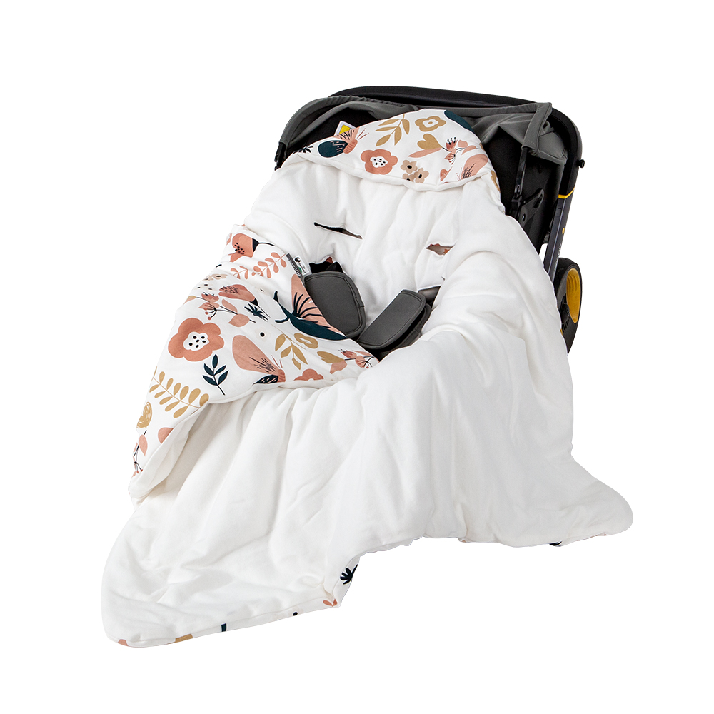 ベビー用バスケットカバーブランケット、外出時の風や寒さから守 - Baby Nursery Items のレビューと価格