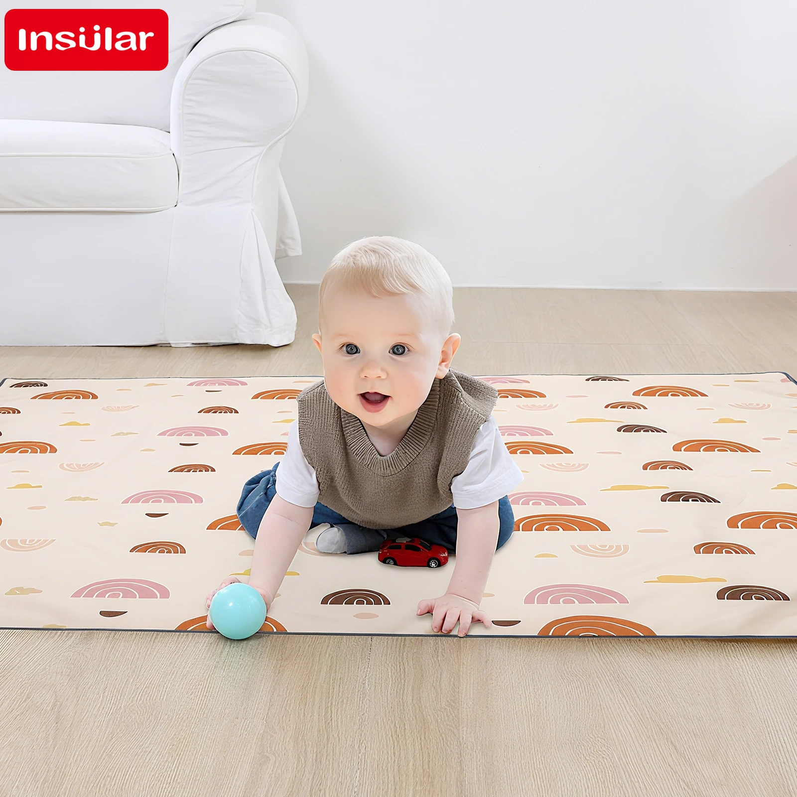 INSULAR キッズ教育マットレス折りたたみベビープレイマ - Baby Nursery Unisex のレビューと価格