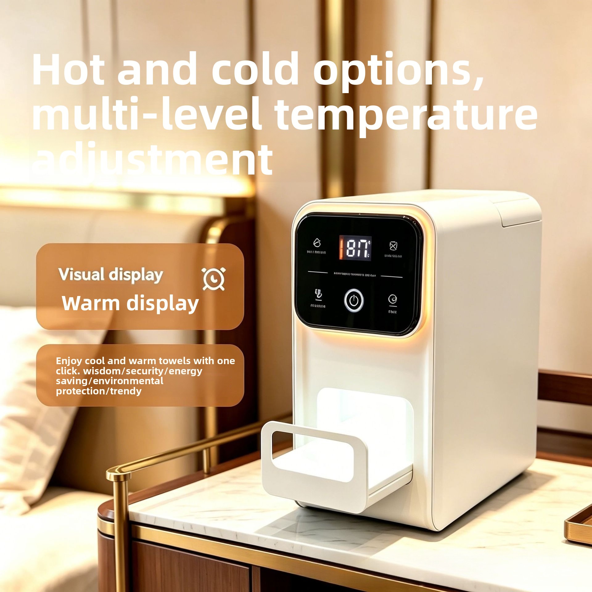 スマートベビーワイプウォーマーディスペンサー、フェイシャルタ - Baby Nursery Heater のレビューと価格