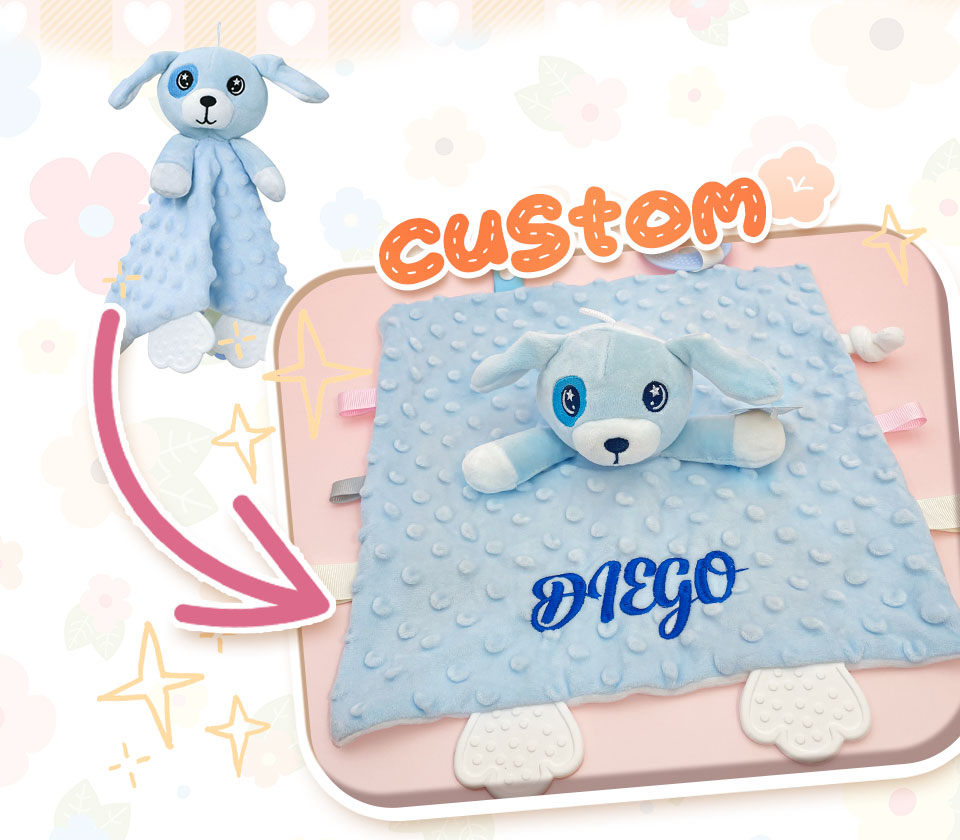 カスタムネームベビーブランケット、パーソナライズされたベビー - Baby Nursery Items のレビューと価格