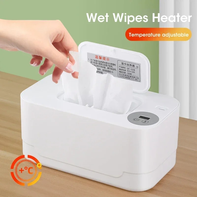 ベビーワイプウォーマー USB充電式 ポータブル LEDディ - Baby Nursery Heater のレビューと価格