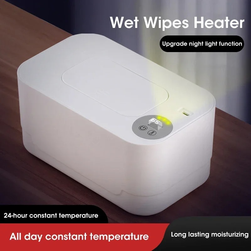 ベビーワイプウォーマー USB充電式 ポータブル LEDディ - Baby Nursery Heater のレビューと価格