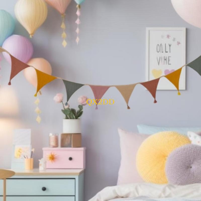 QX2D ソフト生地ホオジロバナー キャンディーカラーの保育 - Baby Nursery Gender Neutral のレビューと価格