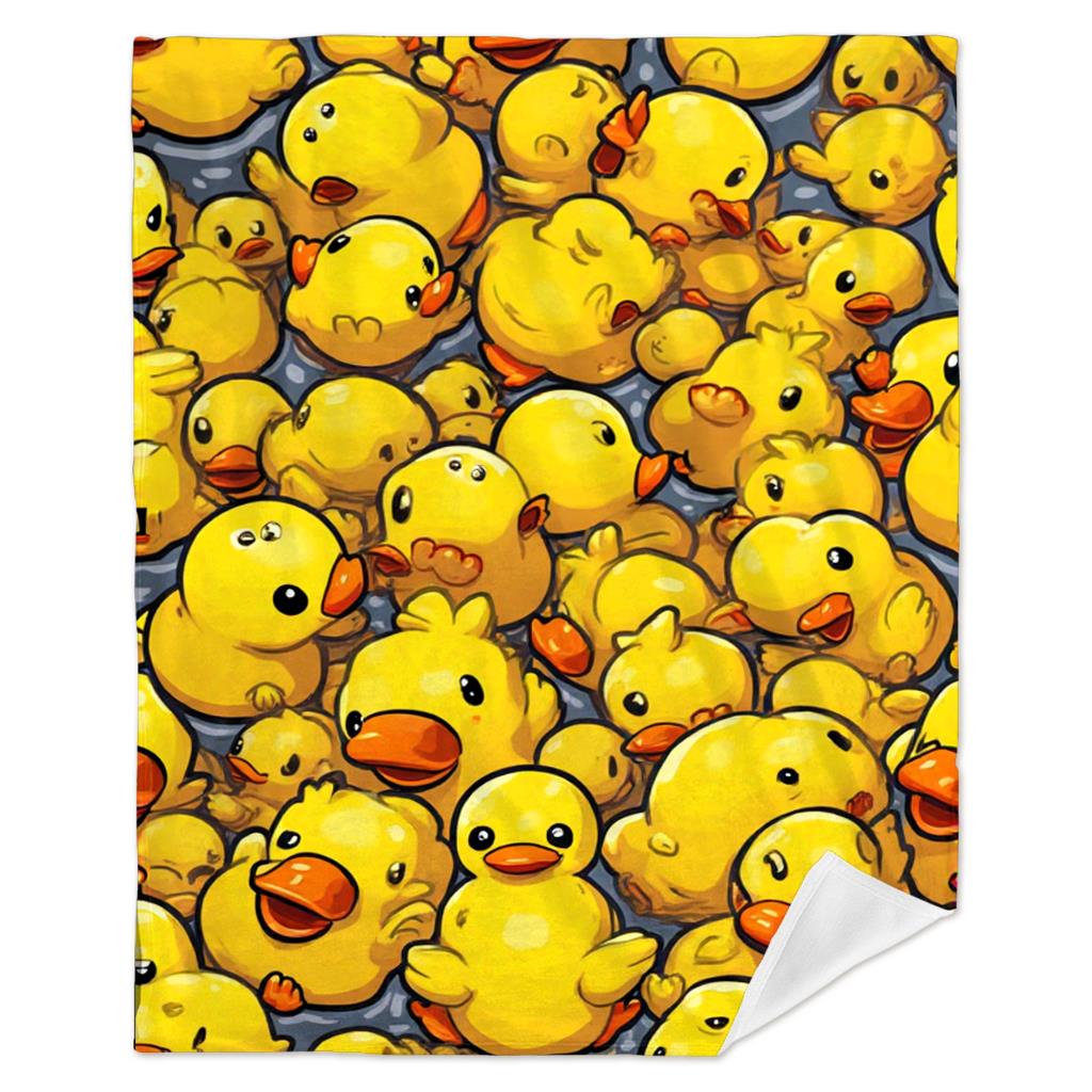 愛らしい黄色いひよこ柄ブランケット 150x200cm かわ - Baby Nursery Yellow のレビューと価格